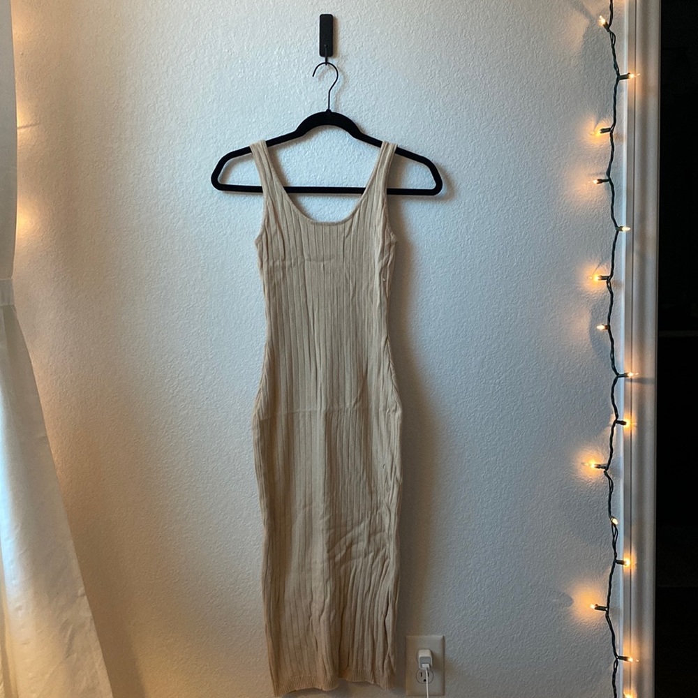 Nude Bodycon Dress